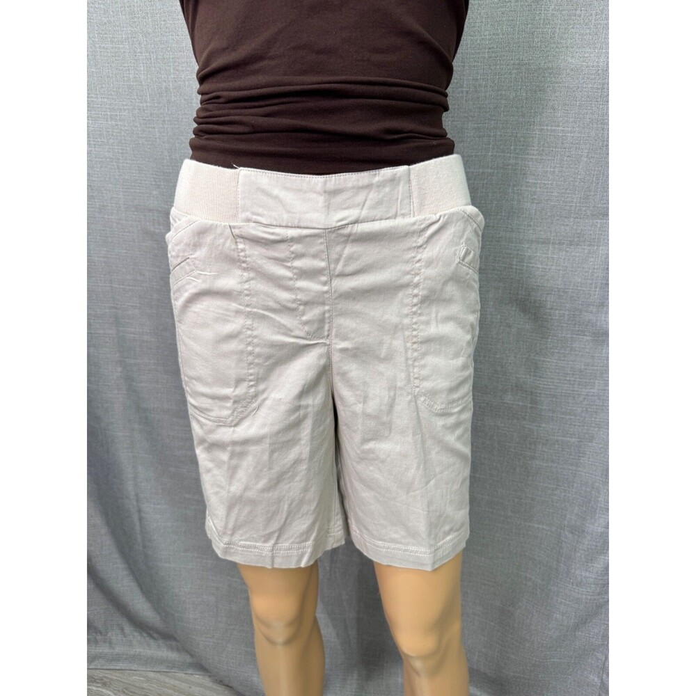 Christopher & Banks Ladies' Modern Fit Size 8 Pull On Casual Khaki Shorts NWT